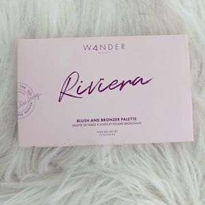 WANDER BEAUTY RIVIERA BLUSH AND BRONZER PALETTE (Full Size/NIB/Sealed)